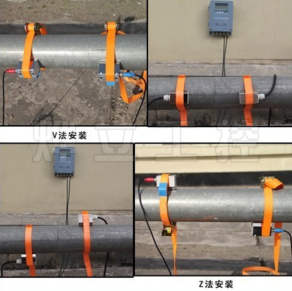 TDS-100F固定式超聲波流量計安裝方式